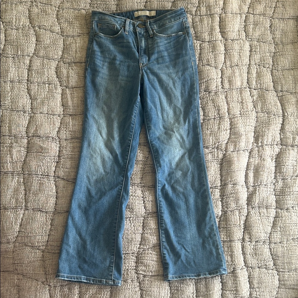Athleta Women's Straight Leg Blue Jeans